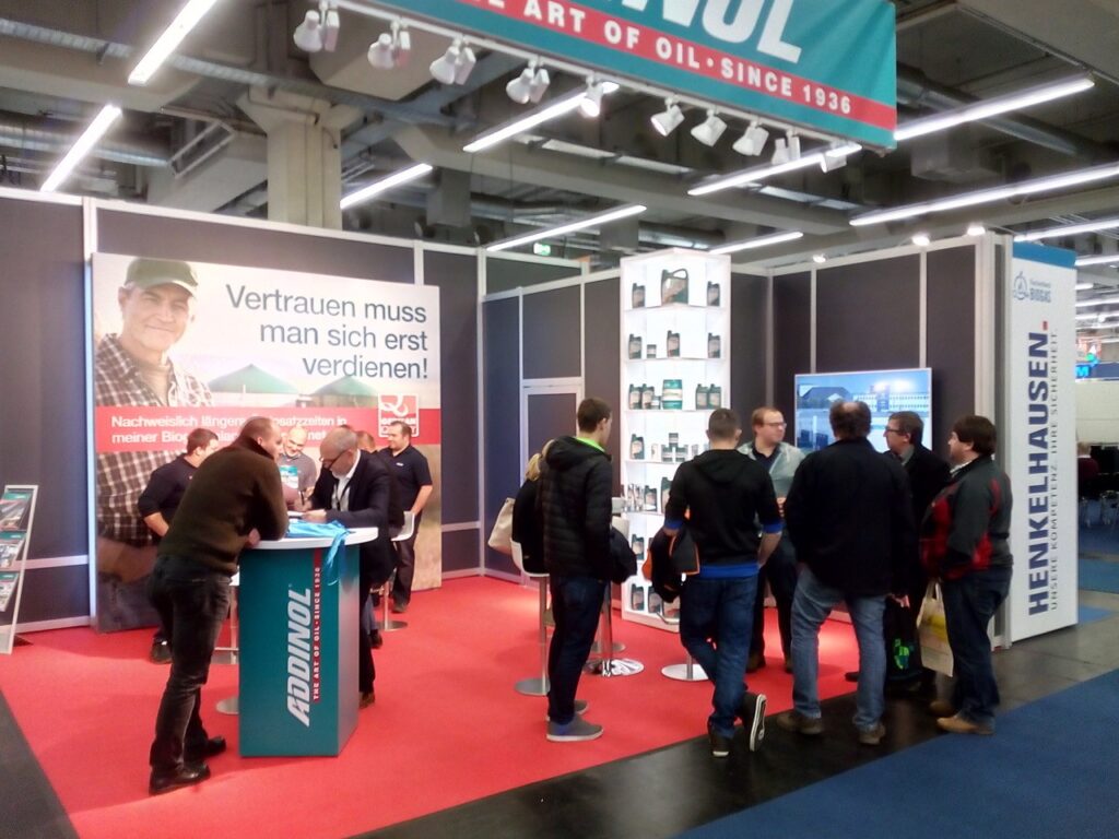 ADDINOL tutvustas biogaasimessil oma ainulaadset analüüsiteenust