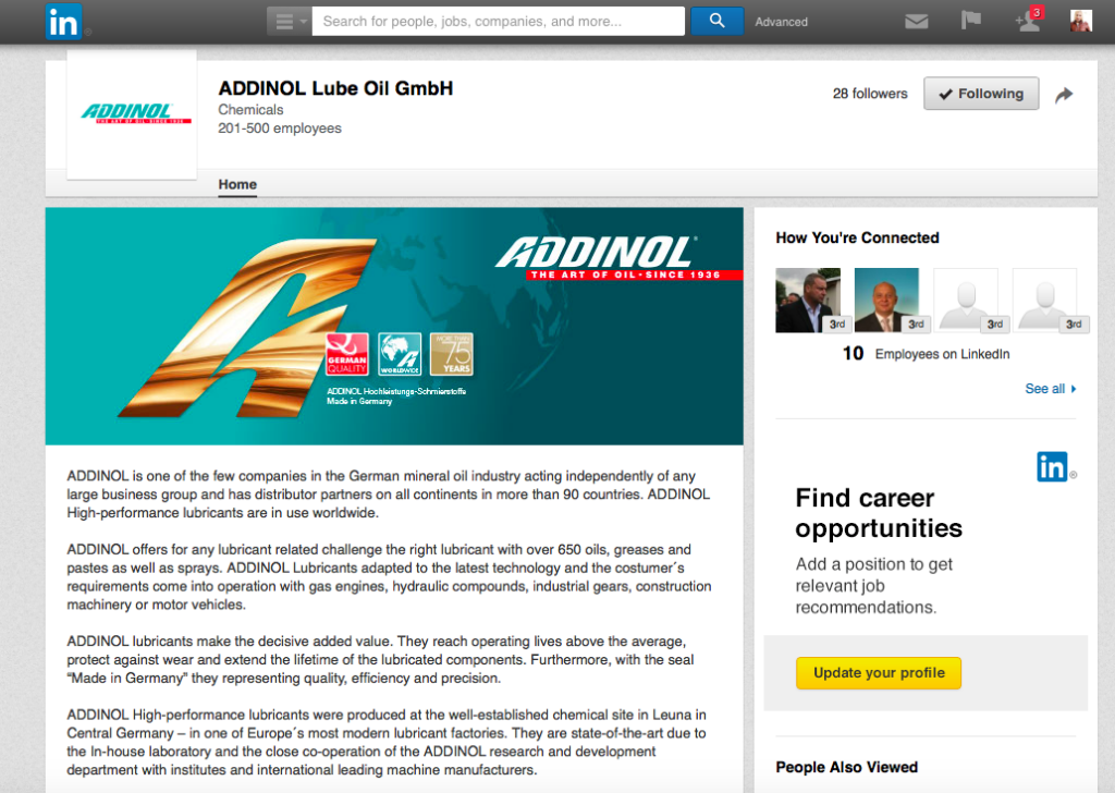 ADDINOLi saab jälgida nüüd ka LinkedInis